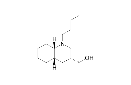 [(3r,4aS,8aS)-1-Butyldecahydroquinolin-3-yl]methanol