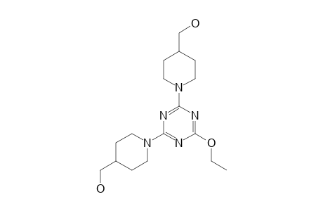 1,1'-(6-ETHOXY-1,3,5-TRIAZINE-2,4-DIYL)-BIS-[(PIPERIDIN-4-YL)-METHANOL]