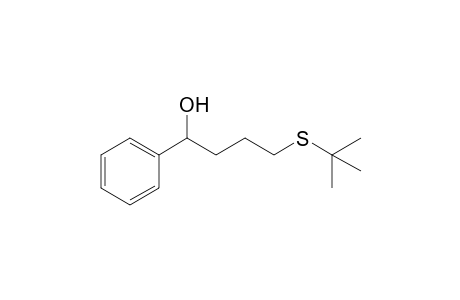 4-(1,1-Dimethylethylthio)-1-phenyl-1-butanol