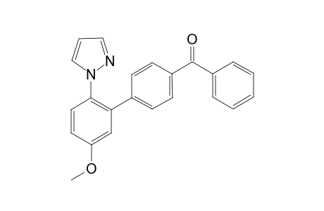 {5'-methoxy-2'-(1H-pyrazol-1-yl)-biphenyl-4-yl}-phenyl methanone