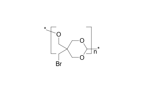 Poly(oxymethylene-5-bromomethyl-1,3-dioxacyclohexylene)
