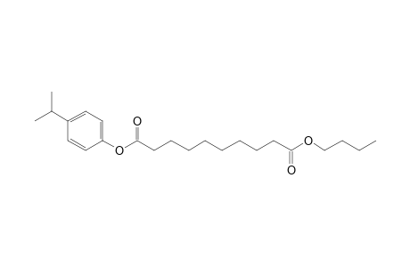 Sebacic acid, butyl 4-isopropylphenyl ester