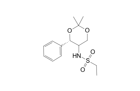 (S)-N-[2',2'-Dimethyl-4'-phenyl-1',3'-dioxan-5'-yl]-ethanesulfonamide
