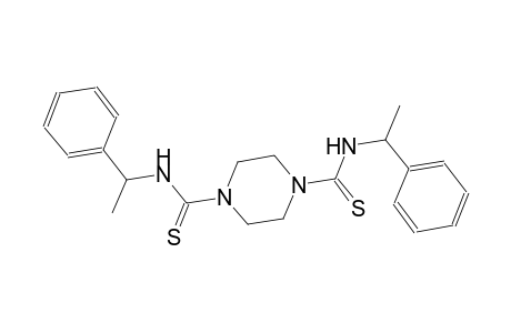 N~1~,N~4~-bis(1-phenylethyl)-1,4-piperazinedicarbothioamide