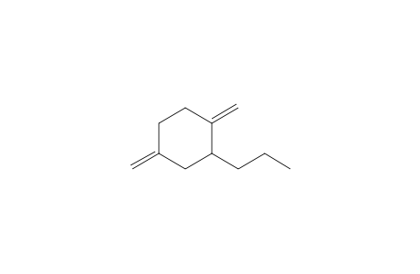Cyclohexane, 1,4-bis(methylene)-2-propyl-