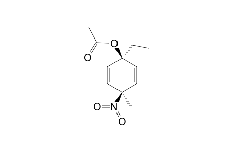 Z-1-ETHYL-4-METHYL-4-NITRO-CYCLOHEXA-2,5-DIENYL-ACETATE