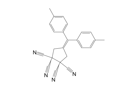 1,1,2,2-Cyclopentanetetracarbonitrile, 4-[bis(4-methylphenyl)methylene]-