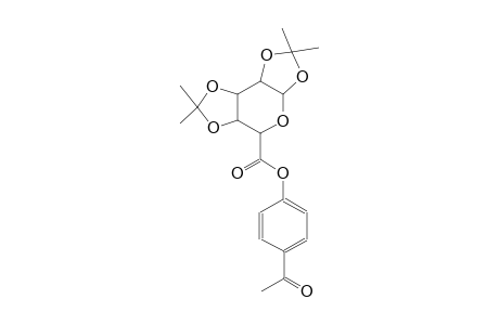 (3aR,5S,5aR,8aS,8bR)-4-acetylphenyl 2,2,7,7-tetramethyltetrahydro-3aH-bis([1,3]dioxolo)[4,5-b:4',5'-d]pyran-5-carboxylate