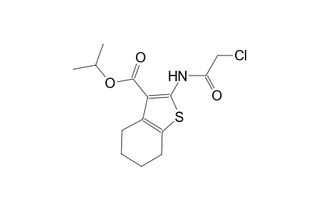 isopropyl 2-[(chloroacetyl)amino]-4,5,6,7-tetrahydro-1-benzothiophene-3-carboxylate