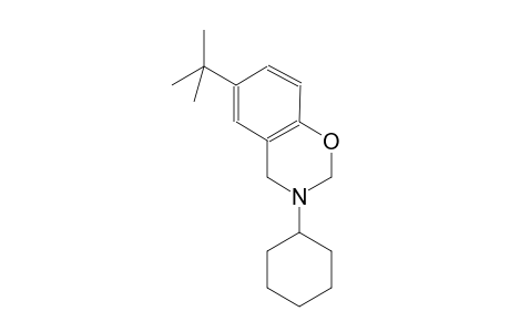6-tert-Butyl-3-cyclohexyl-3,4-dihydro-2H-1,3-benzoxazine