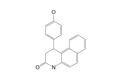 1-(4-HYDROXYPHENYL)-3-OXO-1,2,3,4-TETRAHYDROBENZO-[F]-QUINOLINE