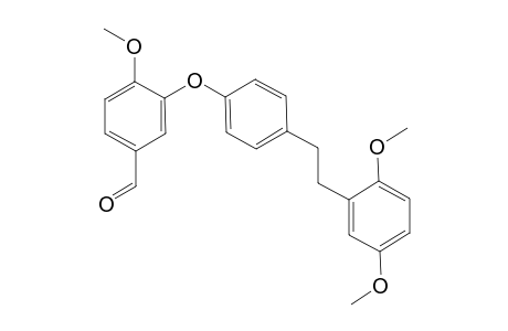 4-[2'-(2",5"-Dimethoxyphenyl)ethyl]-2'-methoxy-5'-formyl-diphenyl Ether