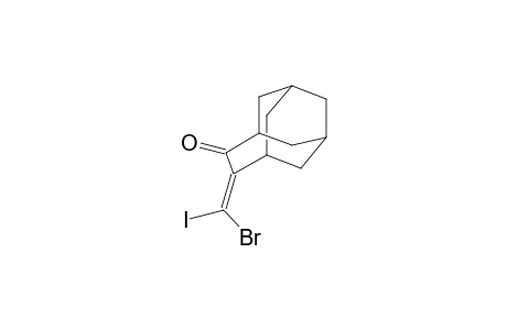 5-[(Bromo)(iodo)methylidene]tricyclo[4.3.1.1(3,8)]undecan-4-one