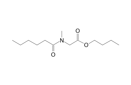 Sarcosine, N-hexanoyl-, butyl ester