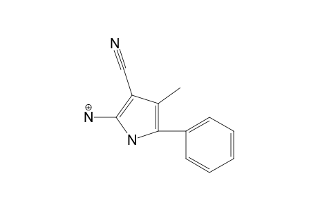2-AMINO-3-CYANO-4-METHYL-5-PHENYL-PYRROLE;PROTONATED