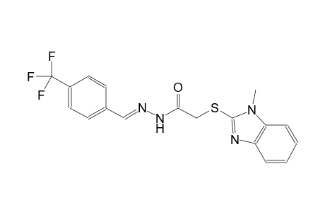 acetic acid, [(1-methyl-1H-benzimidazol-2-yl)thio]-, 2-[(E)-[4-(trifluoromethyl)phenyl]methylidene]hydrazide