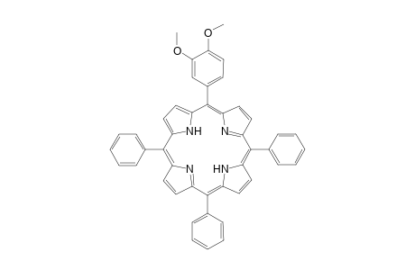 5-[ 3',4'-Dimethoxyphenyl]-10,15,20-triphenylporphyrin