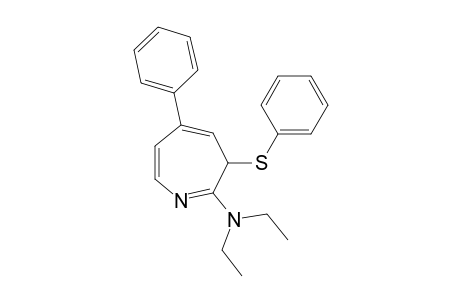 2-(DIETHYLAMINO)-5-PHENYL-3-PHENYLTHIO-3H-AZEPINE
