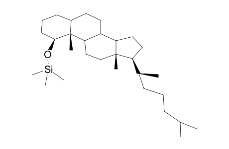 1B-TRIMETHYLSILOXY-5A-CHOLESTANE