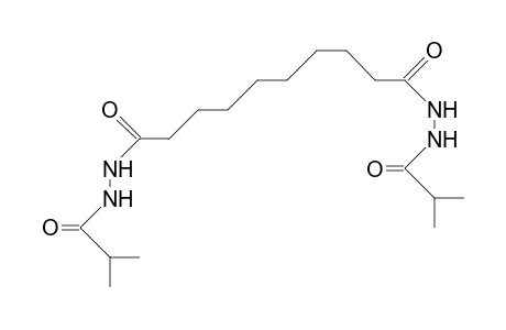 N,N'-Diisobutyryl-sebacic acid, dihydrazide