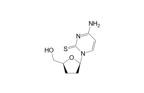 2',3'-Dideoxy-.beta.,D-2-thiocytosine