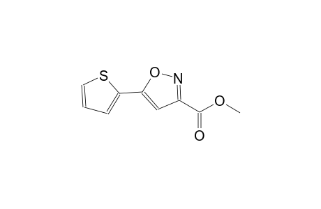 3-Isoxazolecarboxylic acid, 5-(2-thienyl)-, methyl ester