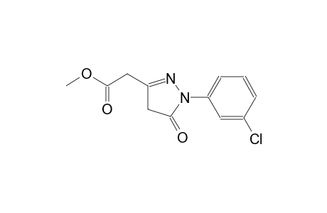 1H-pyrazole-3-acetic acid, 1-(3-chlorophenyl)-4,5-dihydro-5-oxo-, methyl ester