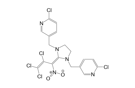 2-chloro-5-{[3-[(6-chloro-3-pyridinyl)methyl]-2-(2,3,3-trichloro-1-nitro-2-propenylidene)-1-imidazolidinyl]methyl}pyridine
