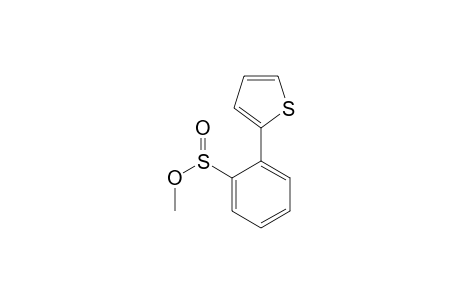 Benzenesulfinic acid, 2-(2-thienyl)-, methyl ester