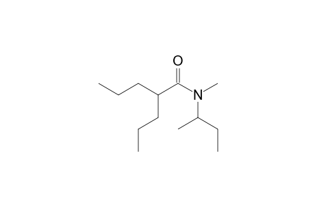 Valeramide, 2-propyl-N-(2-butyl)-N-methyl-