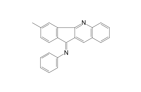 N-[(11E)-3-Methyl-11H-indeno[1,2-b]quinolin-11-ylidene]aniline