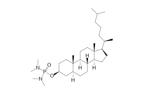 Cholestan-3-ol, tetramethylphosphorodiamidate, (3.beta.,5.alpha.)-
