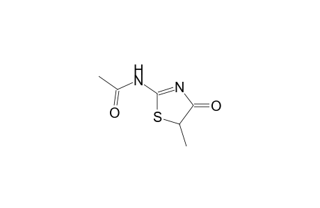 N-(5-methyl-4-oxo-4,5-dihydro-1,3-thiazol-2-yl)acetamide