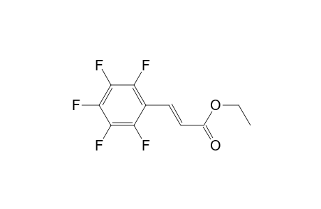 (E)-3-(2,3,4,5,6-pentafluorophenyl)-2-propenoic acid ethyl ester