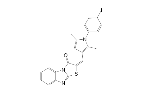 (2E)-2-{[1-(4-iodophenyl)-2,5-dimethyl-1H-pyrrol-3-yl]methylene}[1,3]thiazolo[3,2-a]benzimidazol-3(2H)-one