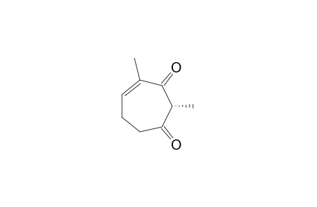 2,4-Dimethylcyclohept-4-ene-1,3-dione