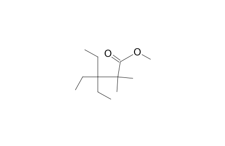 Pentanoic acid, 3,3-diethyl-2,2-dimethyl-, methyl ester