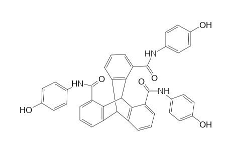 9,10[1',2']-Benzenoanthracene-1,8,13-tricarboxamide, 9,10-dihydro-N,N',N''-tris(4-hydroxyphenyl)-