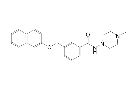 N-(4-methyl-1-piperazinyl)-3-[(2-naphthyloxy)methyl]benzamide
