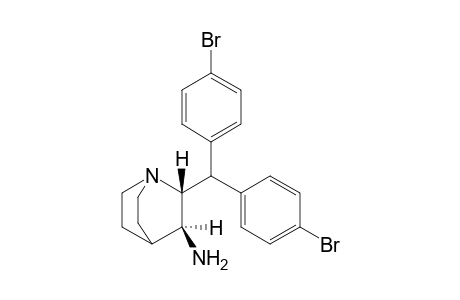 (2R,3S)-2-[bis(4-bromophenyl)methyl]-1-azabicyclo[2.2.2]octan-3-amine
