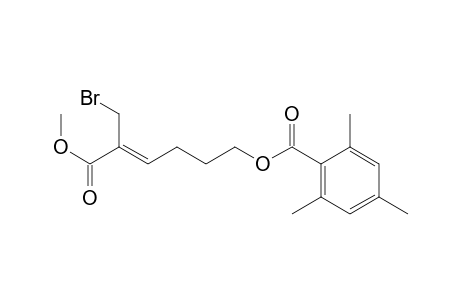 (Z)-6-[(2,4,6-trimethylbenzoyl)oxy]-2-(bromomethyl)-2-hexenoic acid, methyl ester
