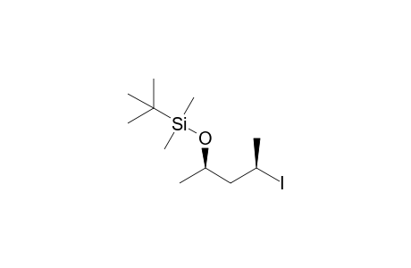 tert-Butyl(((2R,4R)-4-iodopentan-2-yl)oxy)dimethylsilane