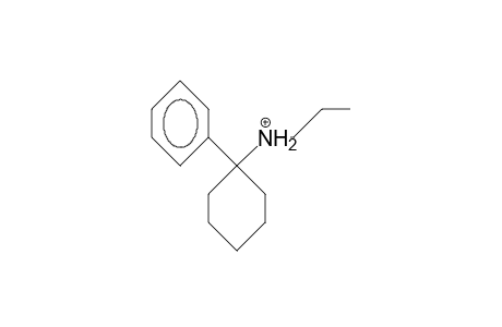 1-Propylammonio-1-phenyl-cyclohexane cation