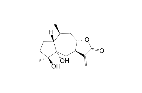 5.beta.-Hydroxy-10.alpha.,14H-4-epi-inuviscolide