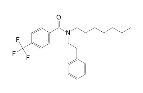 Benzamide, 4-(trifluoromethyl)-N-(2-phenylethyl)-N-heptyl-