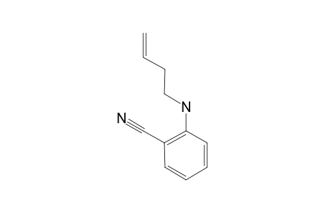 N-(but-3-enyl)-2-cyanobenzenamine