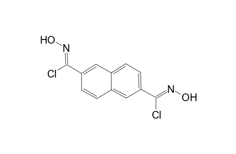 2,6-Naphthalenedicarboximidoyl dichloride, N,N'-dihydroxy-