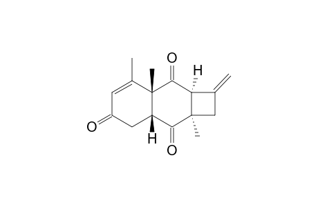 Cyclobuta[b]naphthalene-3,5,8(4H)-trione, 1,2,2a,3a,7a,8a-hexahydro-2a,7,7a-trimethyl-1-methylene-, (2a.alpha.,3a.beta.,7a.beta.,8a.alpha.)-