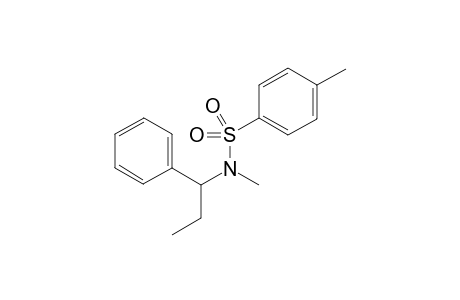 N-Methyl-N-tosyl-1-phenylpropylamine