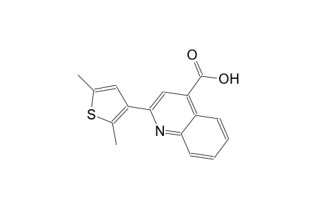 2-(2,5-dimethyl-3-thienyl)-4-quinolinecarboxylic acid